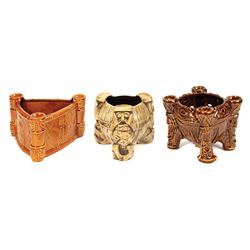 Set of (3) Trader Sam's Enchanted Tiki Bar Tiki Bowls.