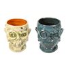 Image 1 : Pair of Trader Sam's Enchanted Tiki Bar Zombie Mugs.