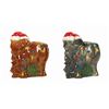 Image 1 : Pair of Trader Sam's Holiday Elephant Tiki Mugs.