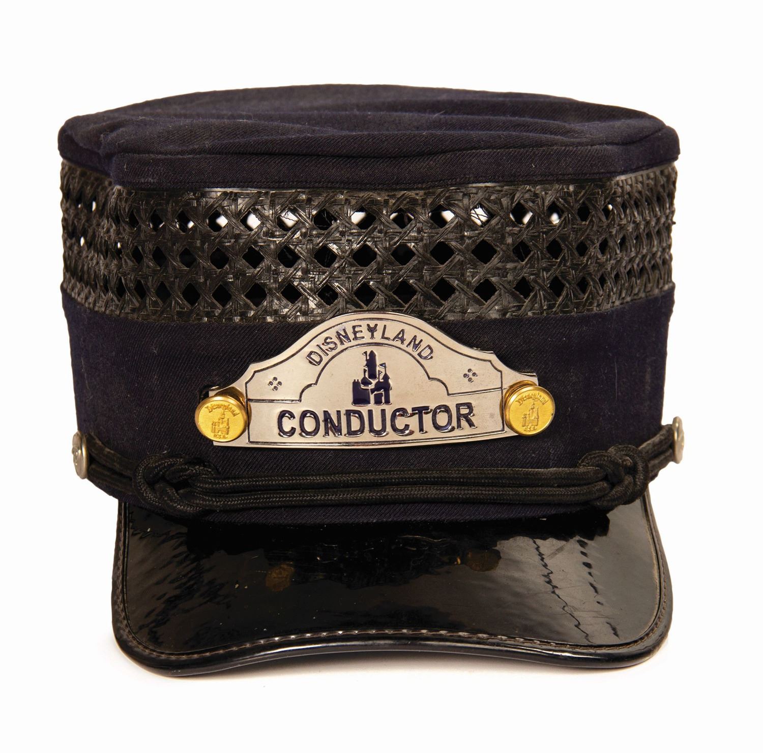 Disneyland Railroad Conductor Hat With Badge Disneyland railroad conductor hat with badge