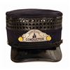 Image 1 : Disneyland Railroad Conductor Hat with Badge.