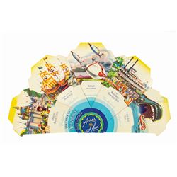 Disneyland Acres of Fun Souvenir Fan.