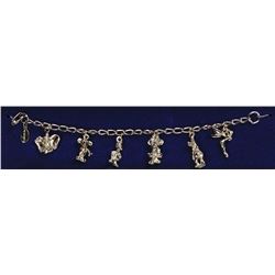 Disneyland 6-Charm Character Bracelet.