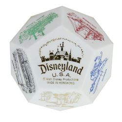 Disneyland 12-Sided Paperweight.