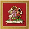Image 10 : "Twelve Days of Christmas" 24kt. Gold Plated Pin Set.