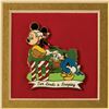 Image 11 : "Twelve Days of Christmas" 24kt. Gold Plated Pin Set.