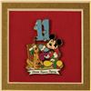 Image 12 : "Twelve Days of Christmas" 24kt. Gold Plated Pin Set.