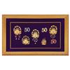 Image 1 : Set of (8) 50th Anniversary Princess Brooch Pins.