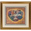 Image 1 : Disneyland Park Map Framed Pin Set.