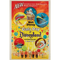 Gala Day at Disneyland One Sheet Poster.