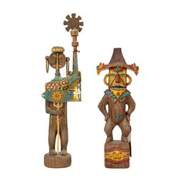 Enchanted Tiki Room Uti and Pele Figures.