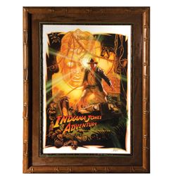 Drew Struzan Signed Indiana Jones Attraction Poster.