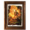 Image 1 : Drew Struzan Signed Indiana Jones Attraction Poster.