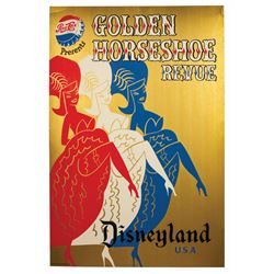 Golden Horseshoe Revue Attraction Poster.