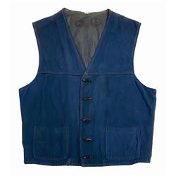 Frontierland Shooting Gallery Cast Member Vest.