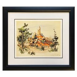 Tony Baxter Big Thunder Mountain Railroad Lithograph.