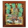 Image 1 : Framed Set of (9) Splash Mountain Props & Print.