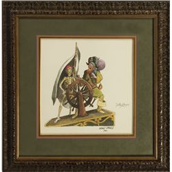 Marc Davis Pirates of the Caribbean Concept Print.