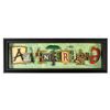 Image 6 : Set of (9) Dave Avanzino Icon Letters Series Artworks.