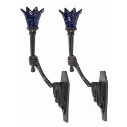 Pair of Haunted Mansion Arm Wall Sconces.