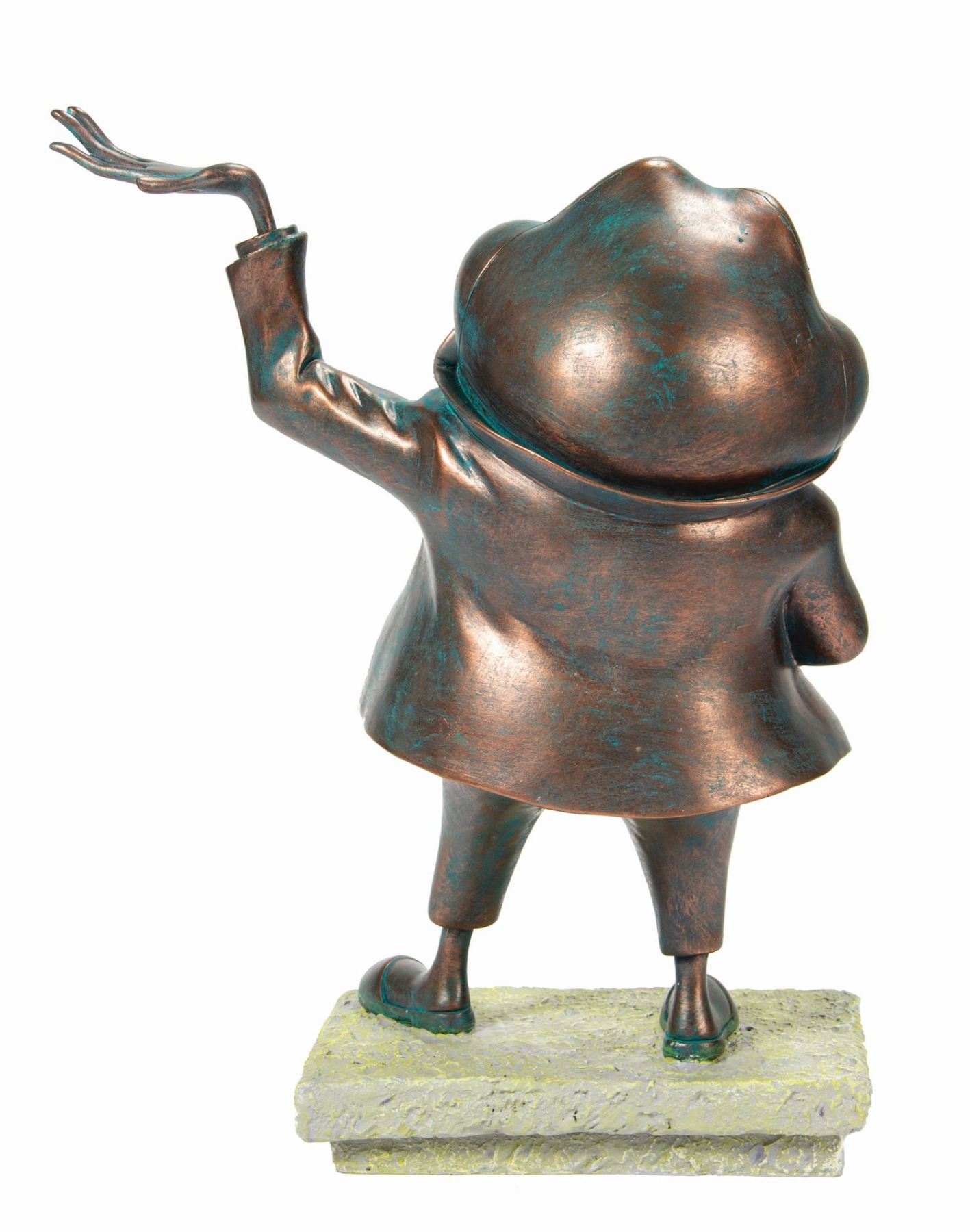 Haunted Mansion Mr. Toad Tombstone Figure.