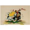Image 2 : Signed Roger Rabbit's Car Toon Spin Concept Art Print.