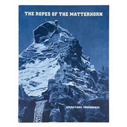  The Ropes of the Matterhorn  Cast Member Booklet.