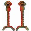 Image 1 : Pair of Mr. Toad's Wild Ride Fireplace Props.