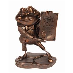 Mr. Toad's Wild Ride Bronze Figure.