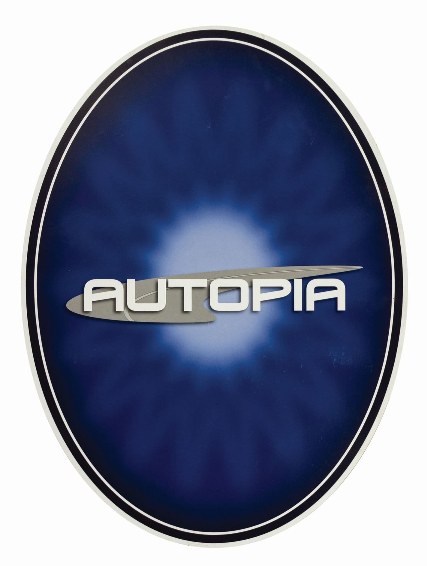 Pair of Autopia Entrance Signs.