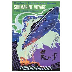 Submarine Voyage Disney Gallery Attraction Poster.