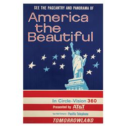 America the Beautiful Attraction Poster.