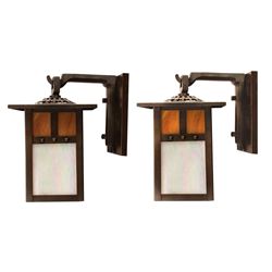 Pair of Grand Californian Hotel Headboard Lights.