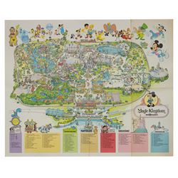 1979 Magic Kingdom Souvenir Map.