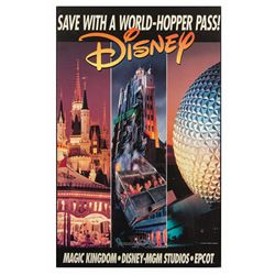 Walt Disney World Park Hopper Ticket Sign.