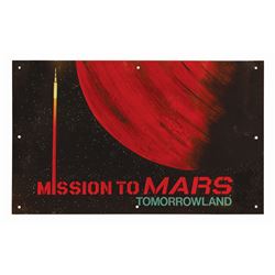 Mission to Mars Omnibus Attraction Poster Sign.