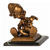 Image 1 : Pinocchio Bronze Statue.