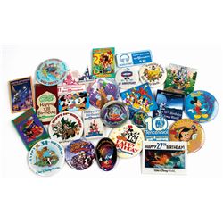 Set of (26) Walt Disney World Anniversary Buttons.