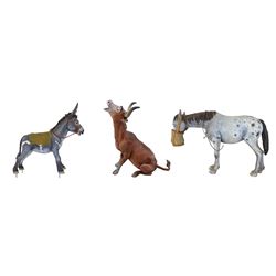 Set of (3) Western River Expedition Animal Models.