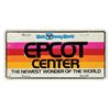 Image 1 : Epcot Center First Year License Plate.
