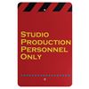 Image 1 : Studio Production Personnel Only Sign.