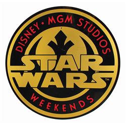 Star Wars Weekends Event Sign.