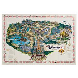 1992 Euro Disneyland Map.