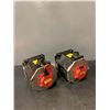 Image 2 : (2) - FANUC - A06B-0266-B100#0100 AC SERVO MOTORS