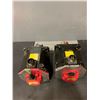 Image 3 : (2) - FANUC - A06B-0266-B100#0100 AC SERVO MOTORS