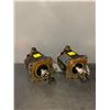 Image 1 : (2) - FANUC - A06B-0266-B100#0100 AC SERVO MOTORS_PULSECODER A860-2000-T321