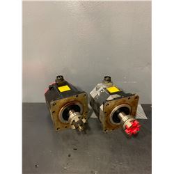 (2) - FANUC - A06B-0266-B100#0100 AC SERVO MOTORS_PULSECODER A860-2000-T321