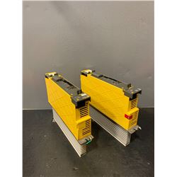 (2) - FANUC - A06B-6114-H104 SERVO AMPLIFIER MODULES