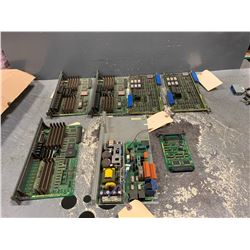 LOT OF FANUC CIRCUIT BOARDS - SEE PICS FOR BOARD NUMBERS