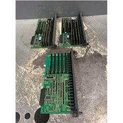 LOT OF (3)  FANUC CIRCUIT BOARDS (SEE PICS FOR PART NUMBERS)